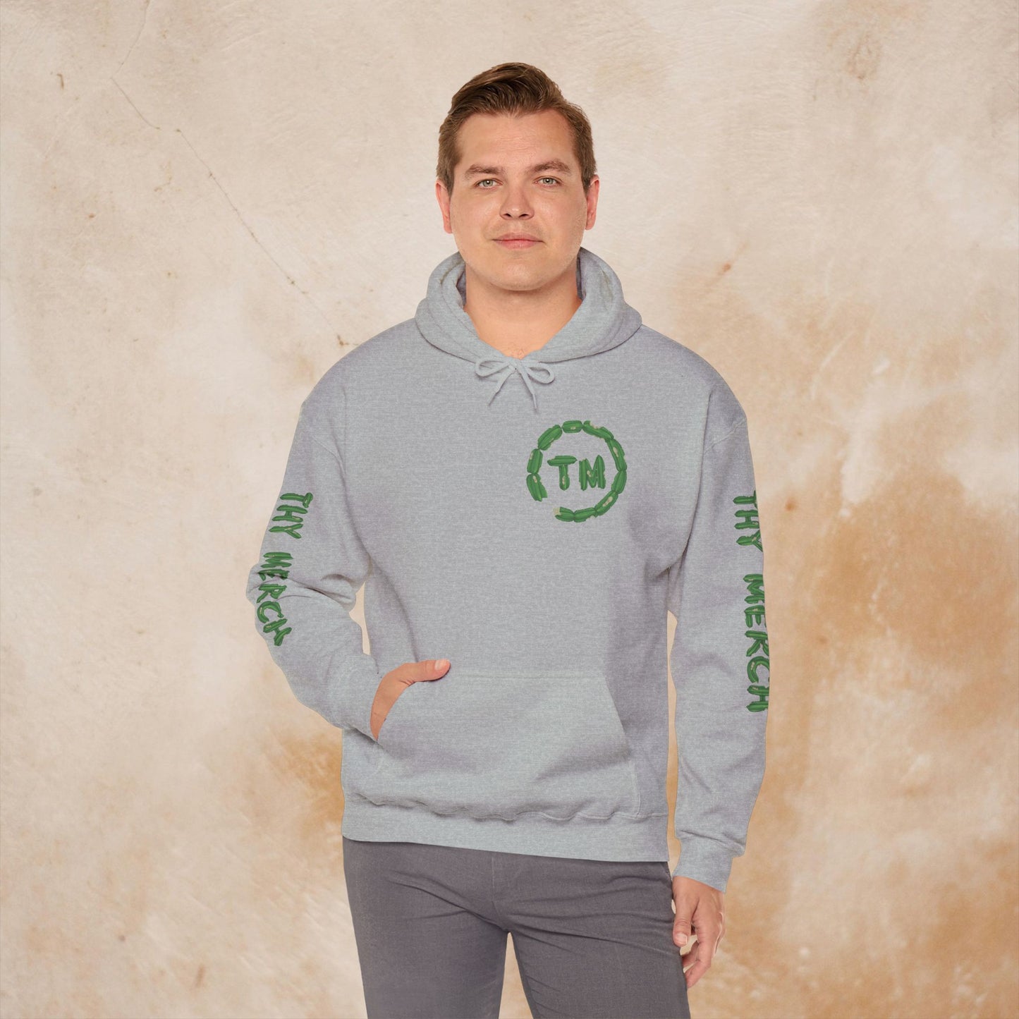 "Thy Merch" Cozy Sweatshirt for Casual Wear