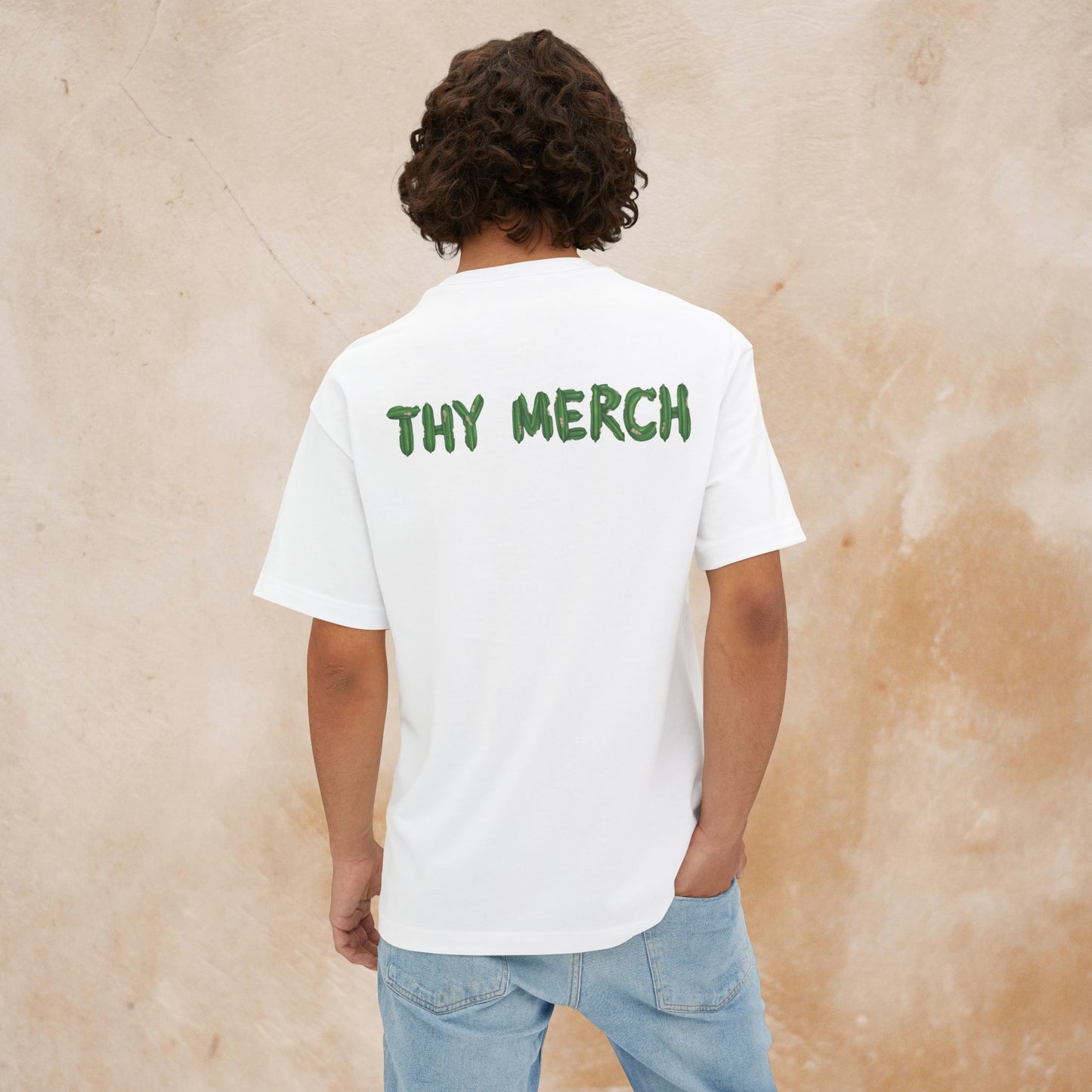 "Thy Merch" Streetwear Oversized T-shirt for Everyday Comfort