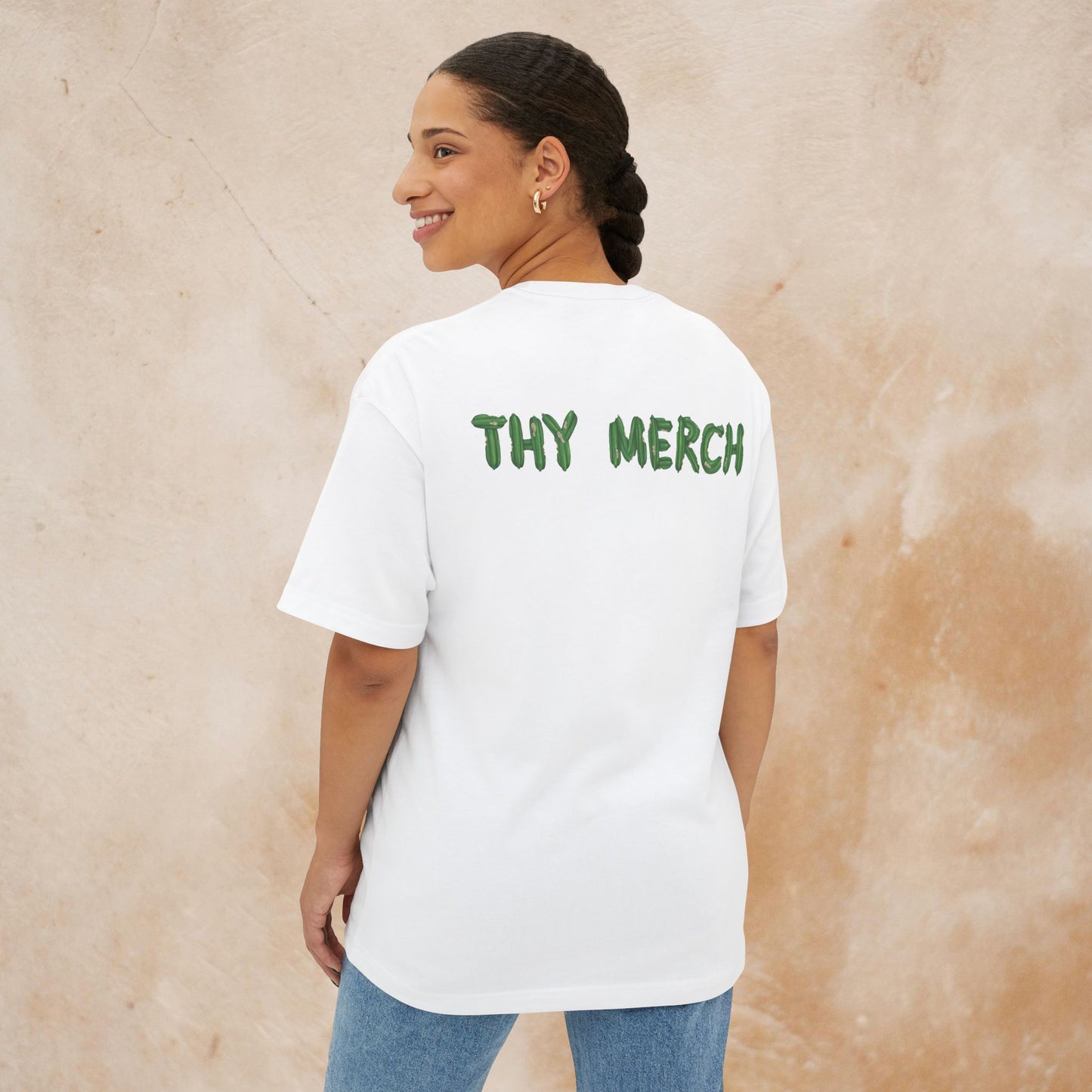 "Thy Merch" Streetwear Oversized T-shirt for Everyday Comfort