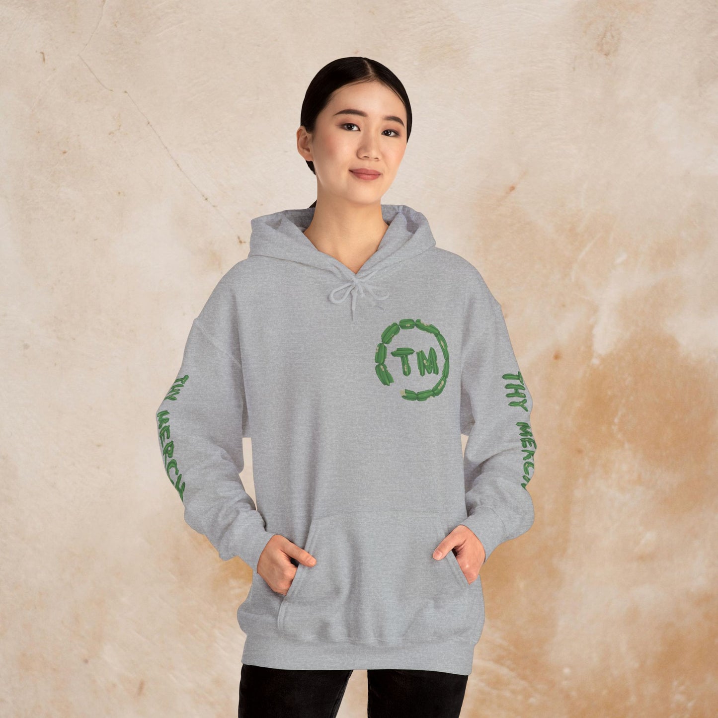 "Thy Merch" Cozy Sweatshirt for Casual Wear