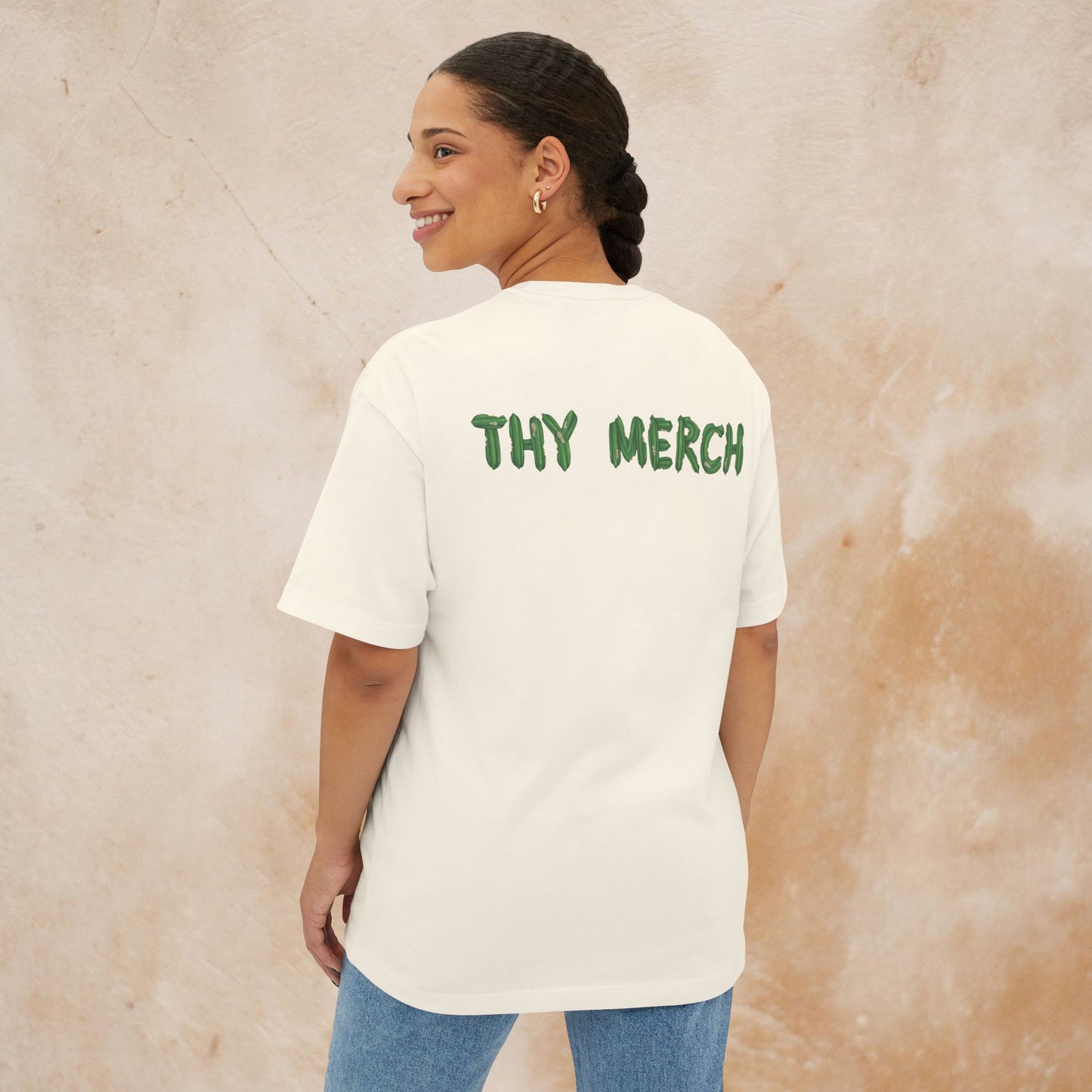 "Thy Merch" Streetwear Oversized T-shirt for Everyday Comfort