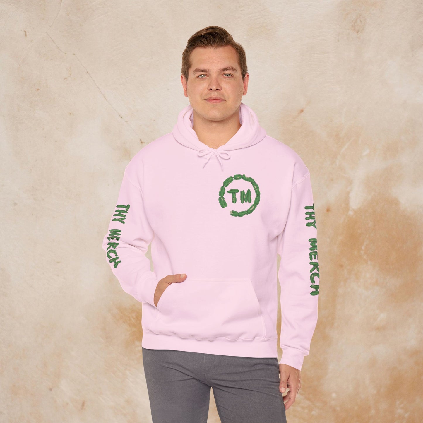 "Thy Merch" Cozy Sweatshirt for Casual Wear