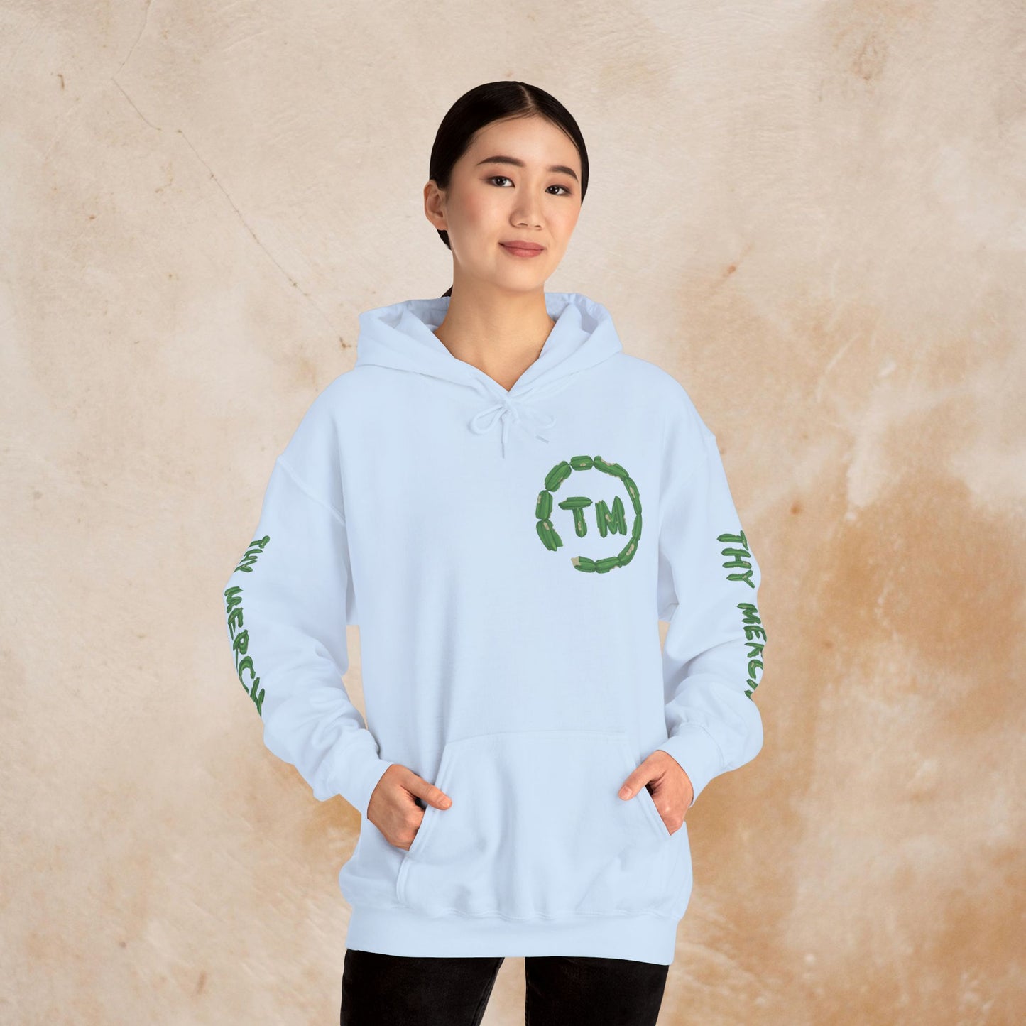 "Thy Merch" Cozy Sweatshirt for Casual Wear