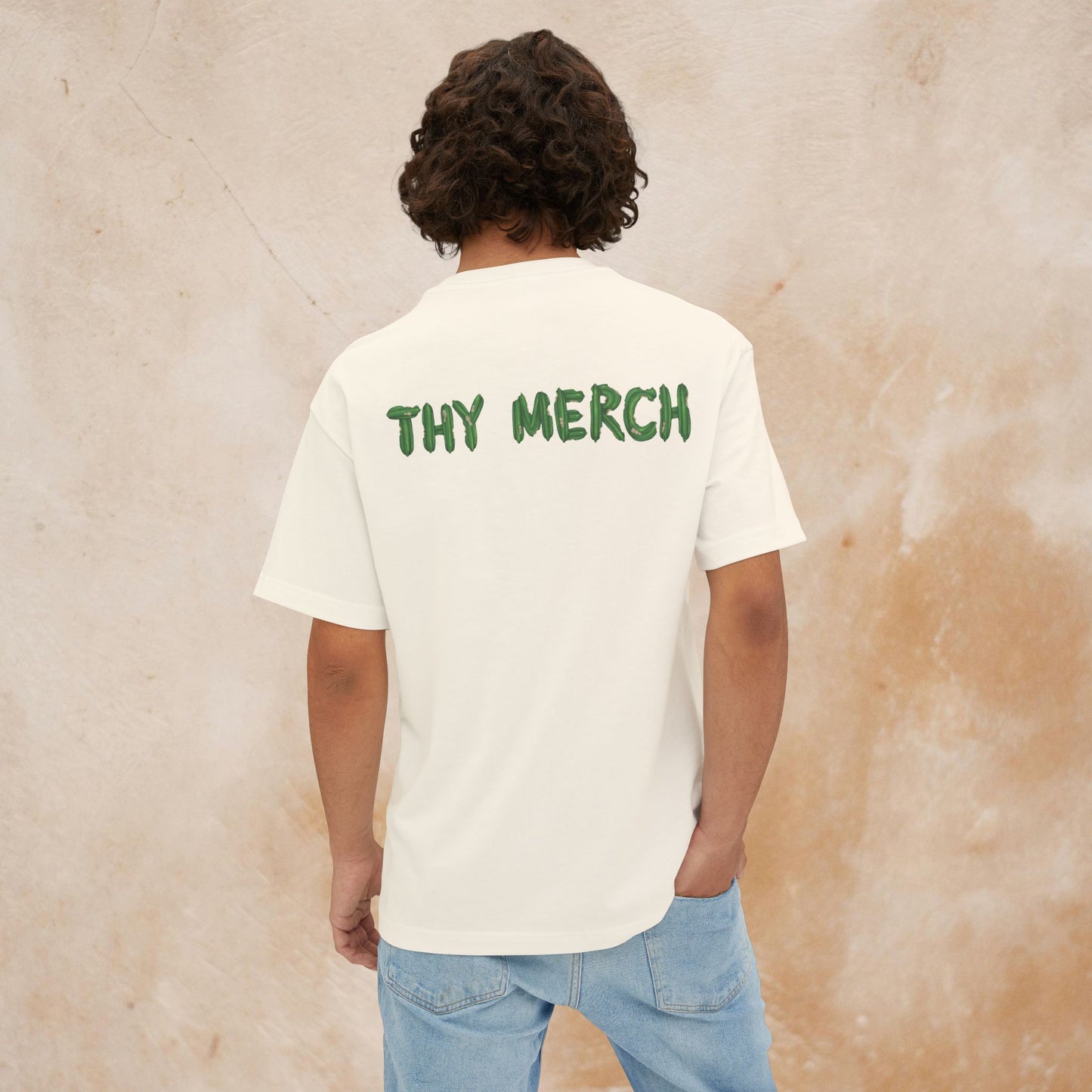 "Thy Merch" Streetwear Oversized T-shirt for Everyday Comfort