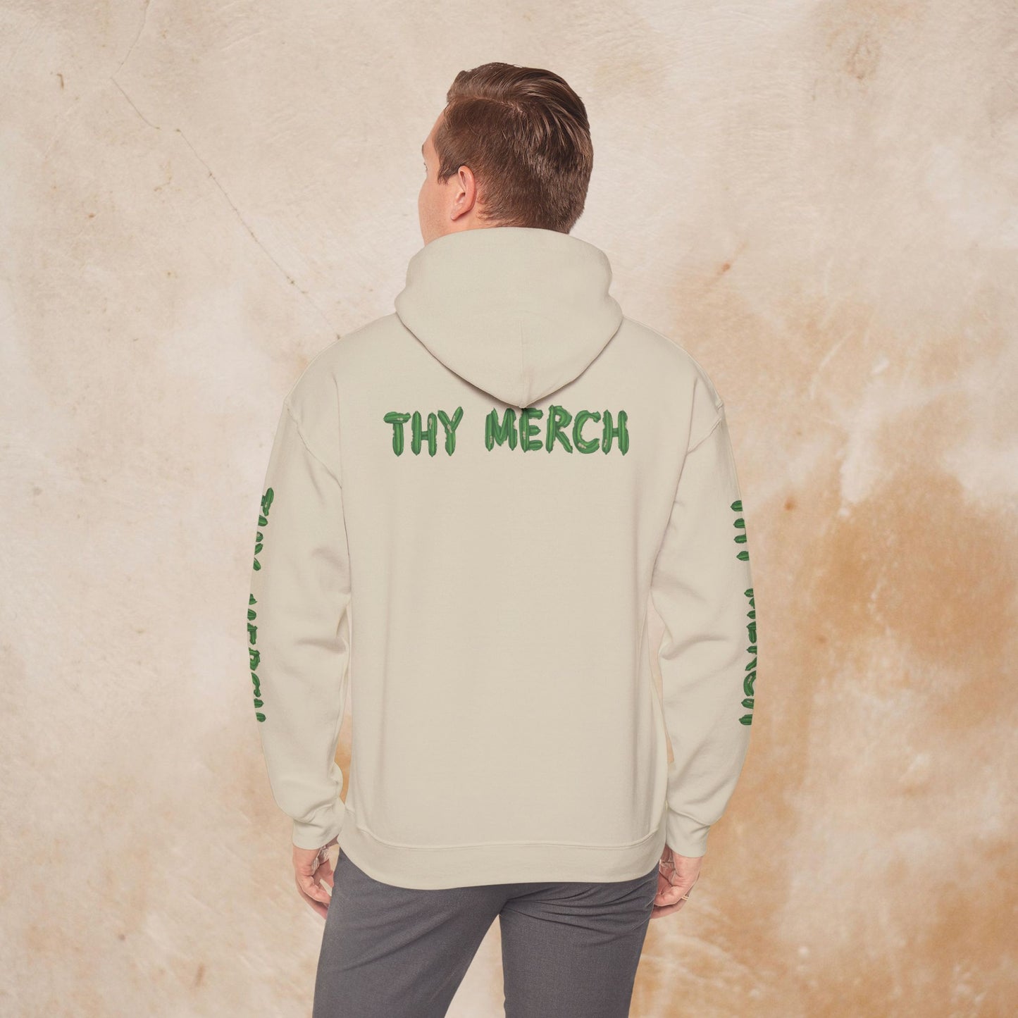"Thy Merch" Cozy Sweatshirt for Casual Wear