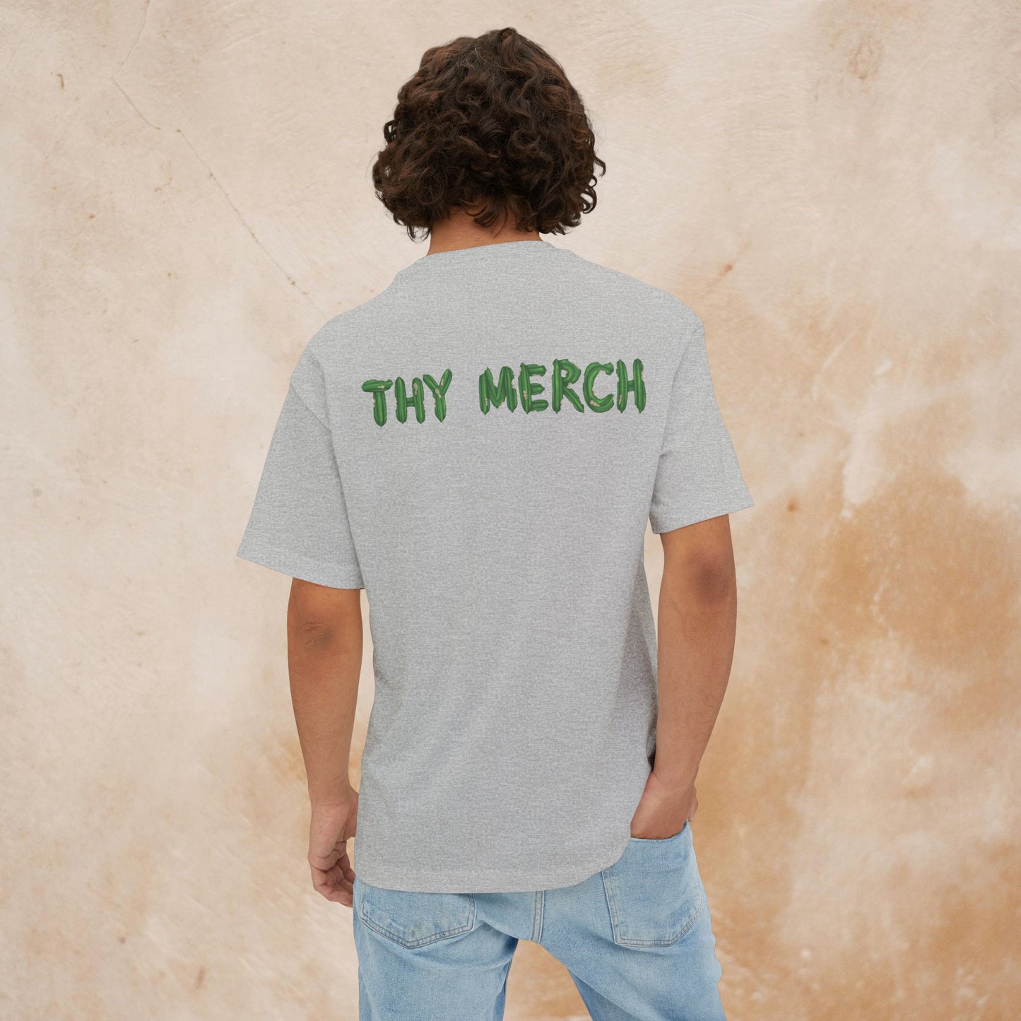 "Thy Merch" Streetwear Oversized T-shirt for Everyday Comfort