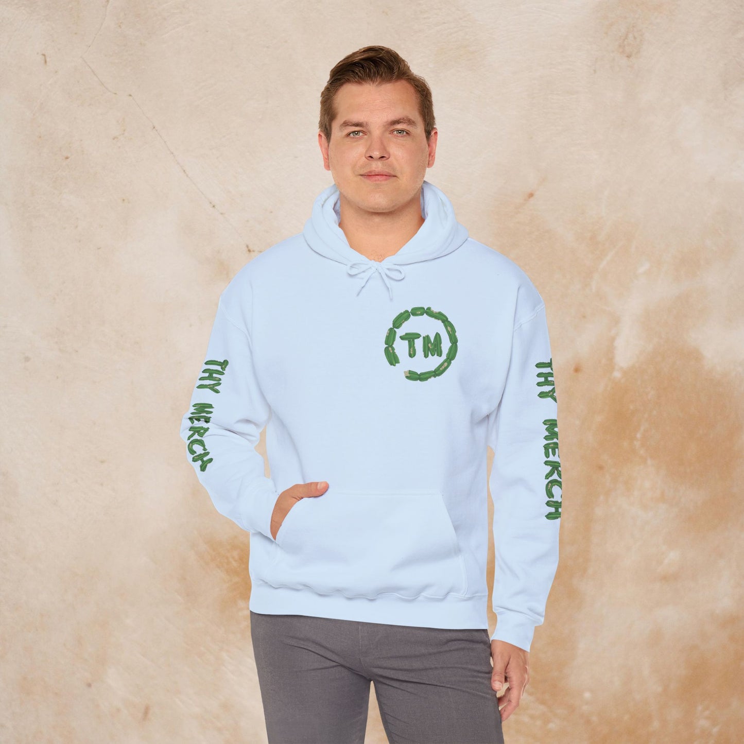 "Thy Merch" Cozy Sweatshirt for Casual Wear
