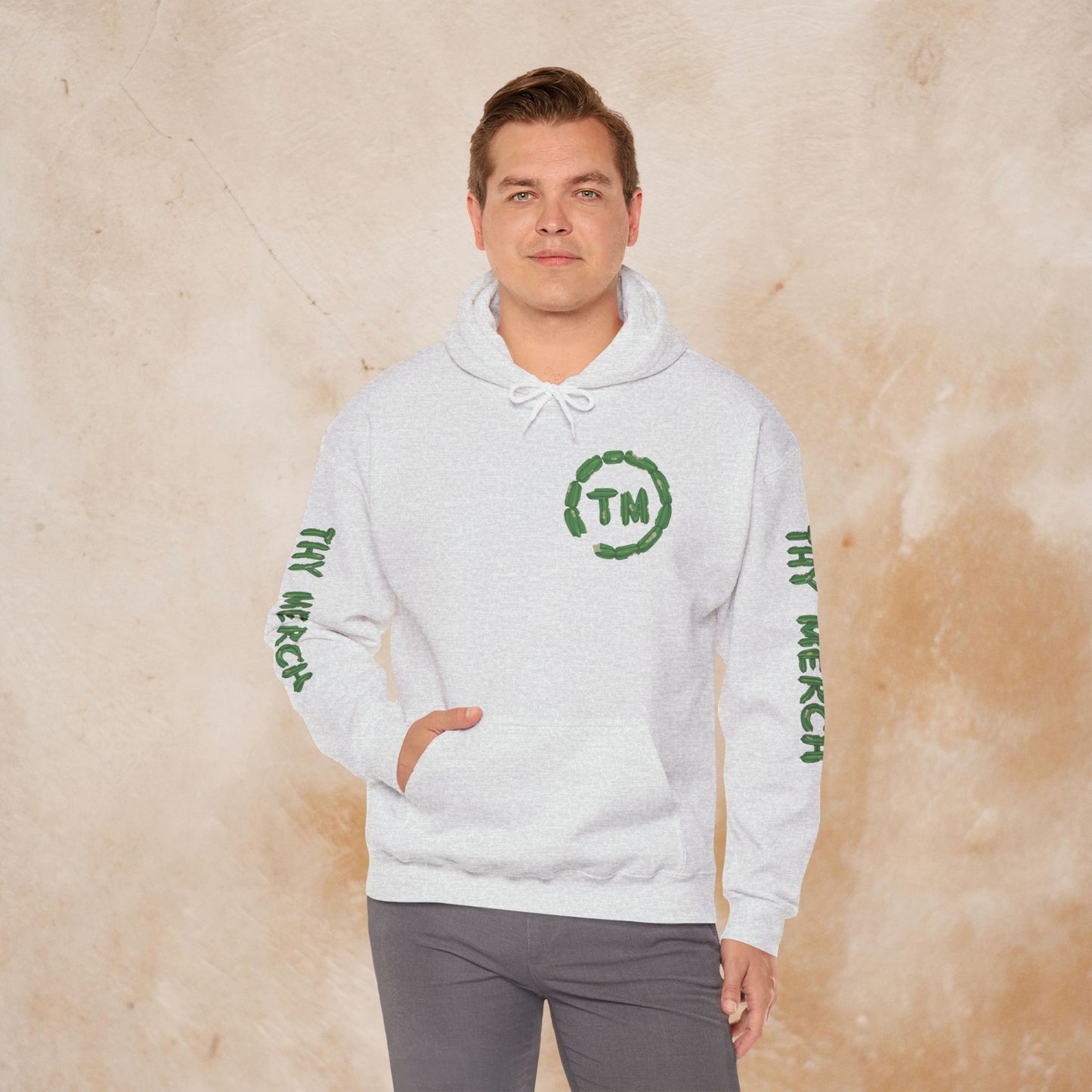 "Thy Merch" Cozy Sweatshirt for Casual Wear