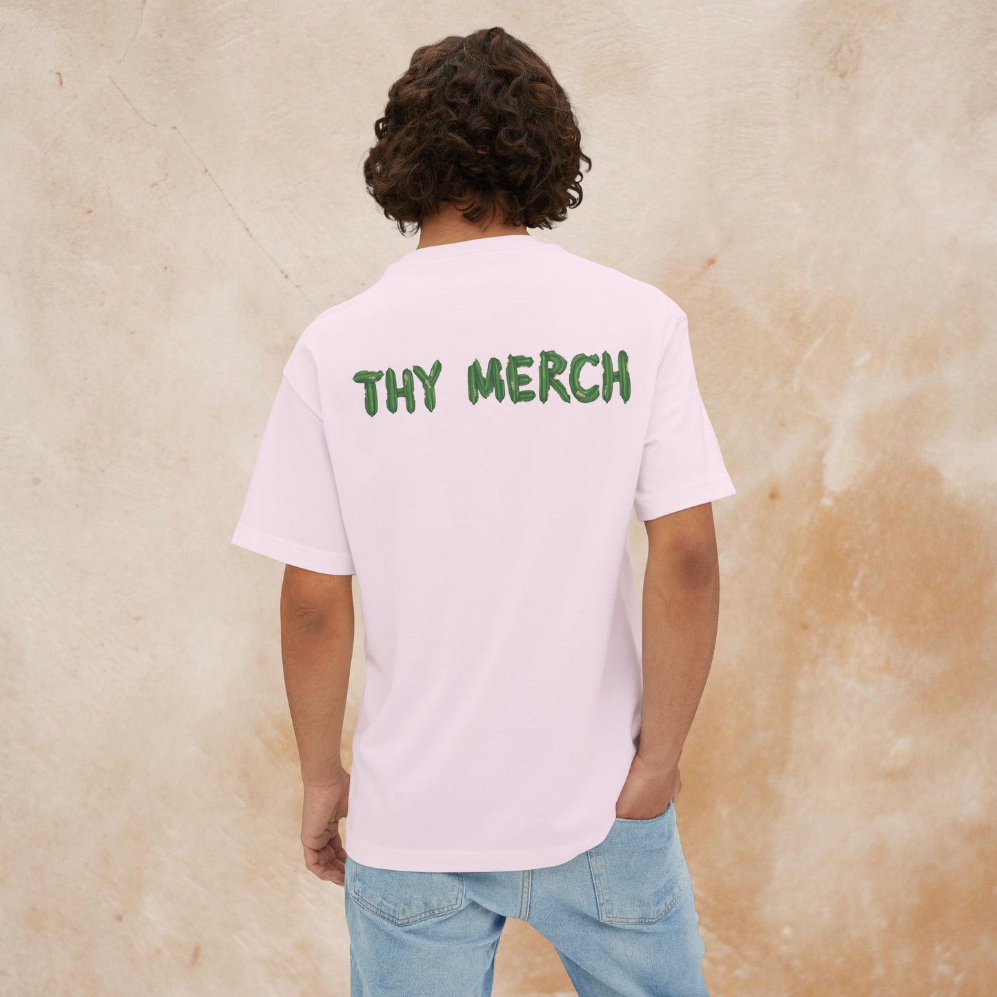 "Thy Merch" Streetwear Oversized T-shirt for Everyday Comfort