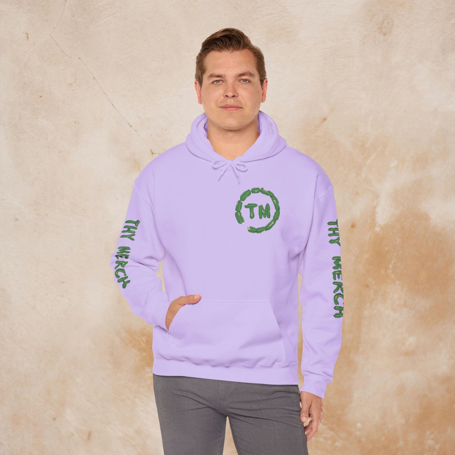 "Thy Merch" Cozy Sweatshirt for Casual Wear