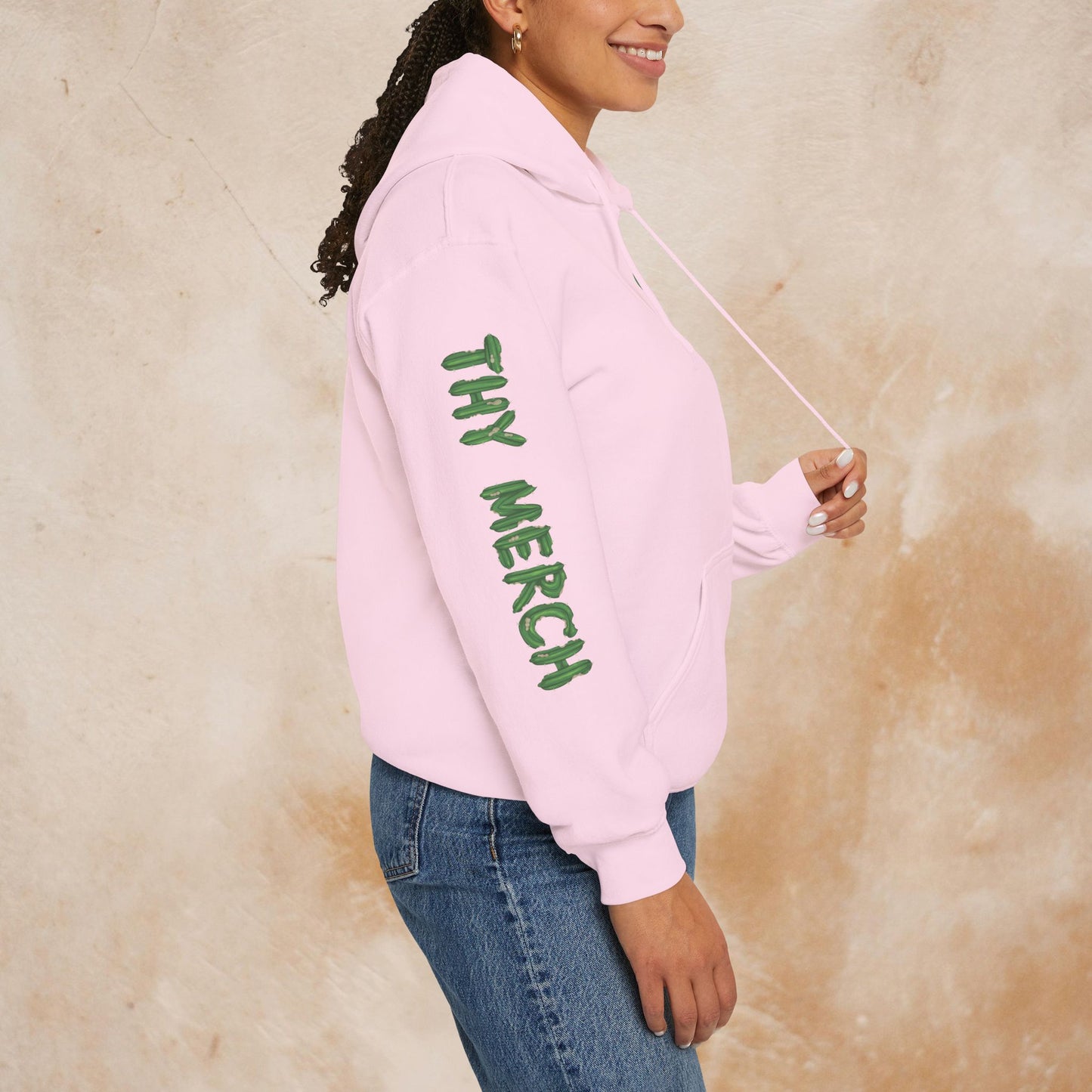 "Thy Merch" Cozy Sweatshirt for Casual Wear