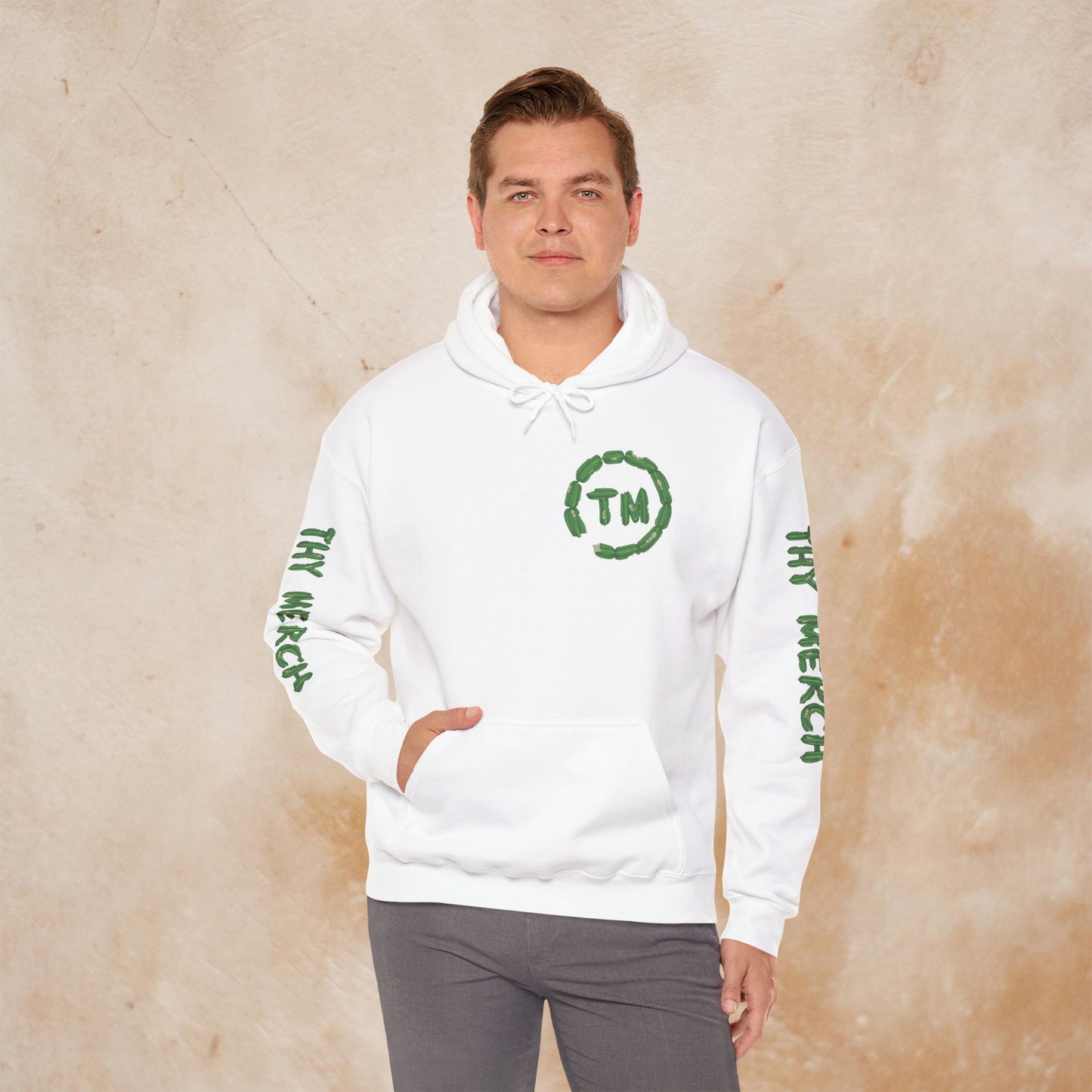 "Thy Merch" Cozy Sweatshirt for Casual Wear