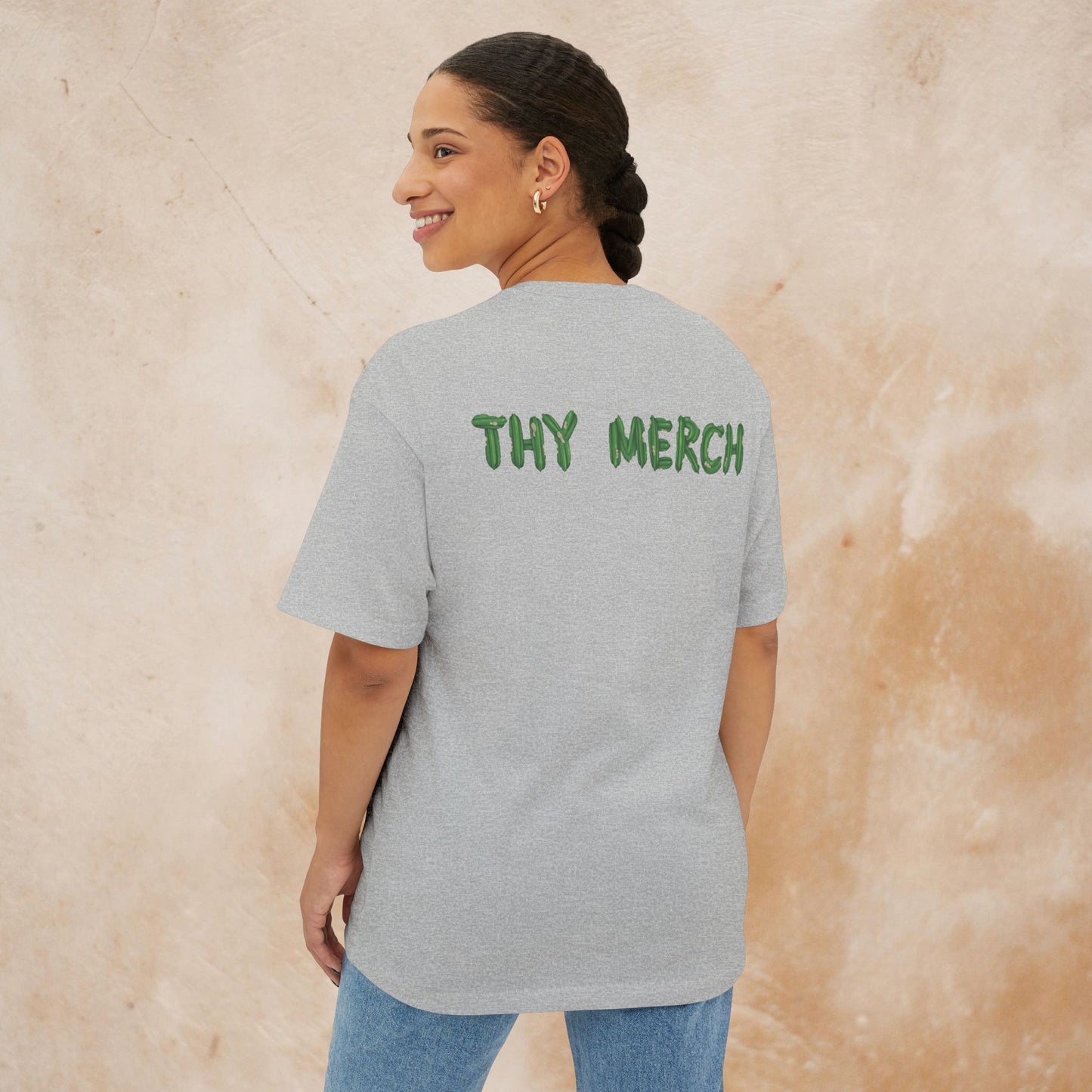 "Thy Merch" Streetwear Oversized T-shirt for Everyday Comfort