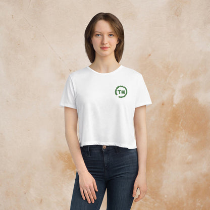 Women's Flowy Cropped Tee