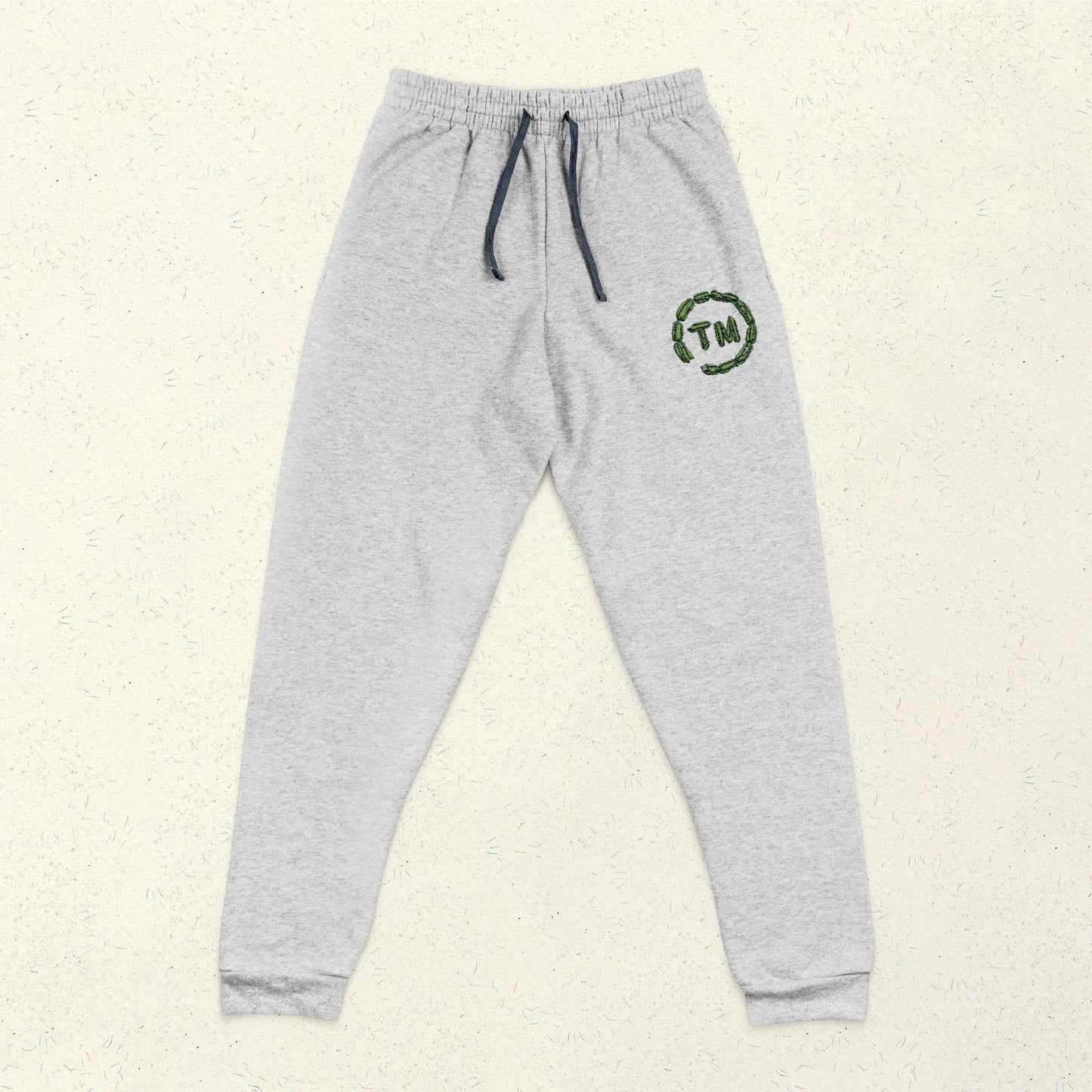 Comfortable Joggers with Embroidery